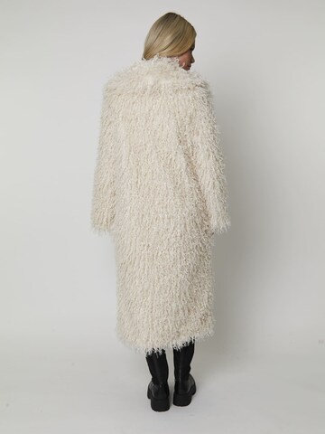 South Beach Between-Seasons Coat in Beige