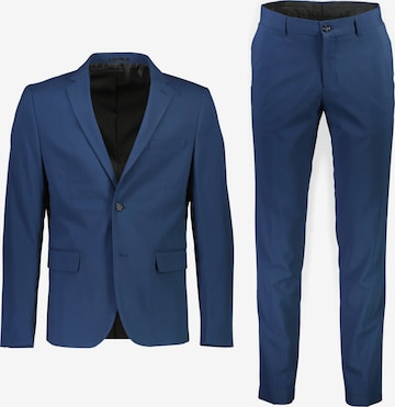 Lindbergh Slim fit Suit in Blue: front