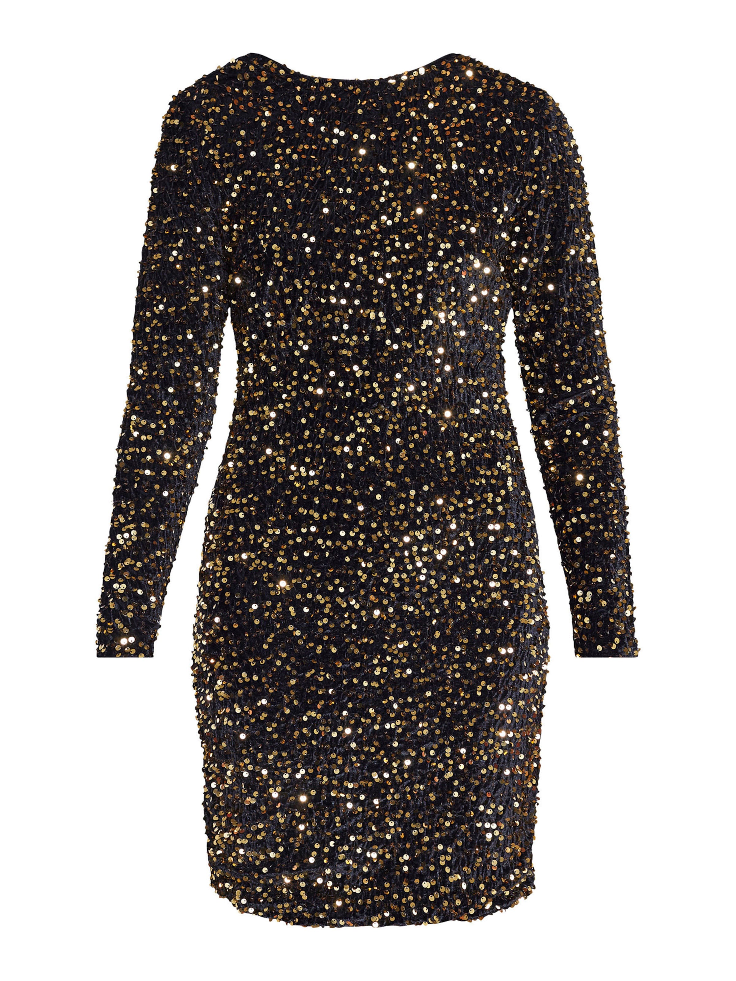 SISTERS POINT Cocktail Dress 'GIGI' in Black: front