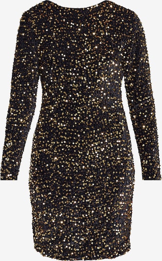 SISTERS POINT Kokteilové šaty 'GIGI' - zlatá / čierna, Produkt