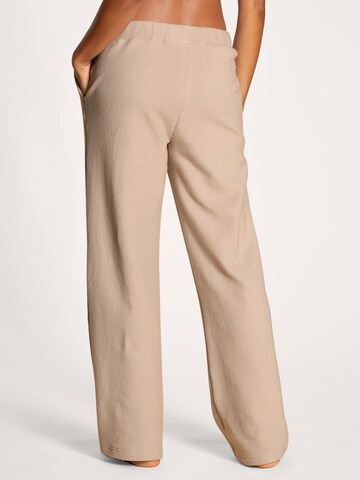 CALIDA Pajama pants 'The Home Hub' in Beige