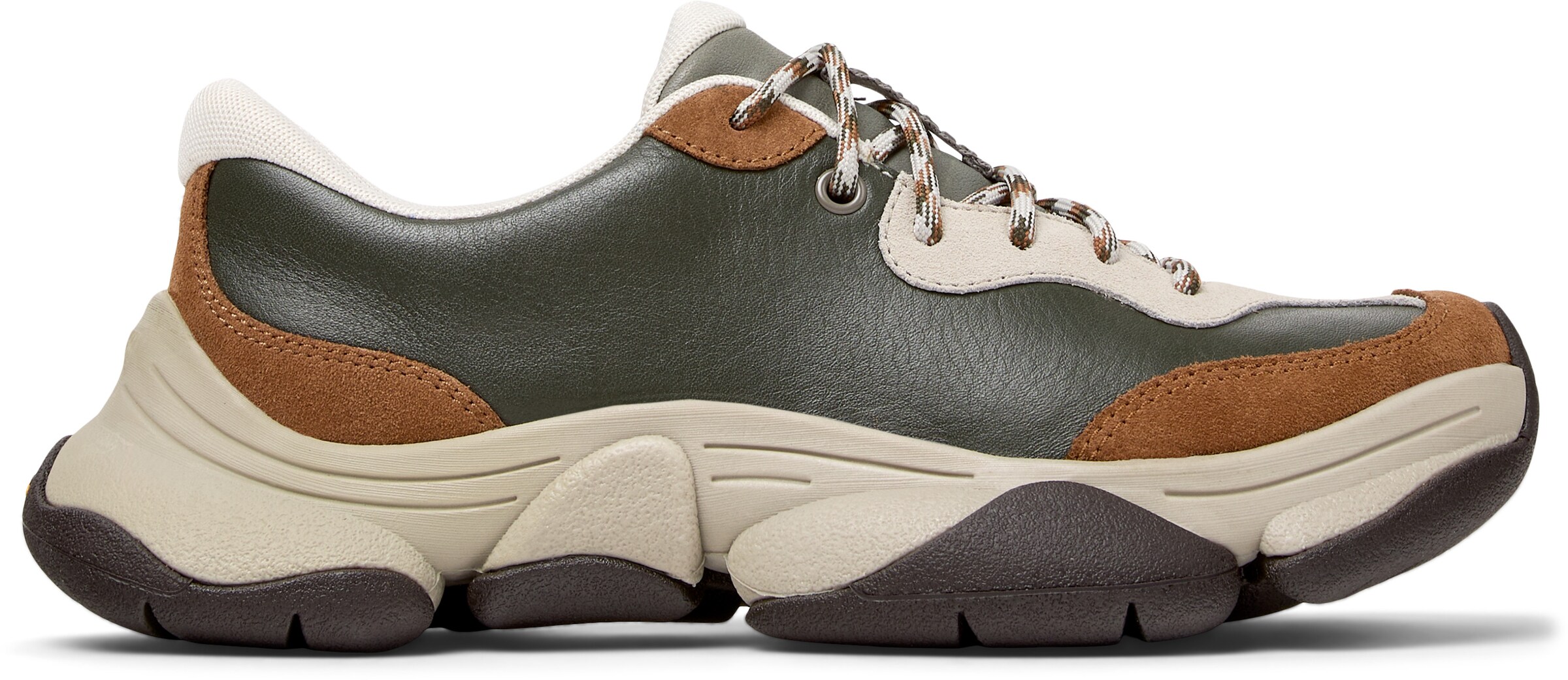 CAMPER Platform trainers 'Karst 2' in Green