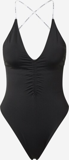 Calvin Klein Swimwear Badeanzug in schwarz / weiß, Produktansicht