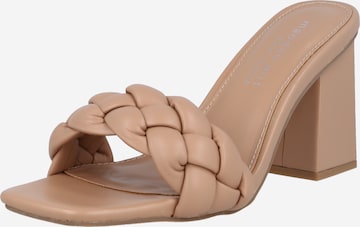 Madden Girl Sandals 'Gracy' in Beige: front
