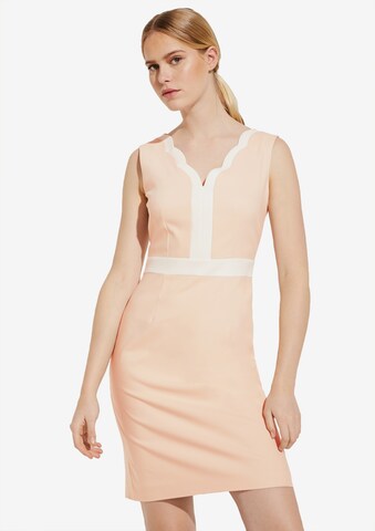 COMMA Kleid in Pink: front