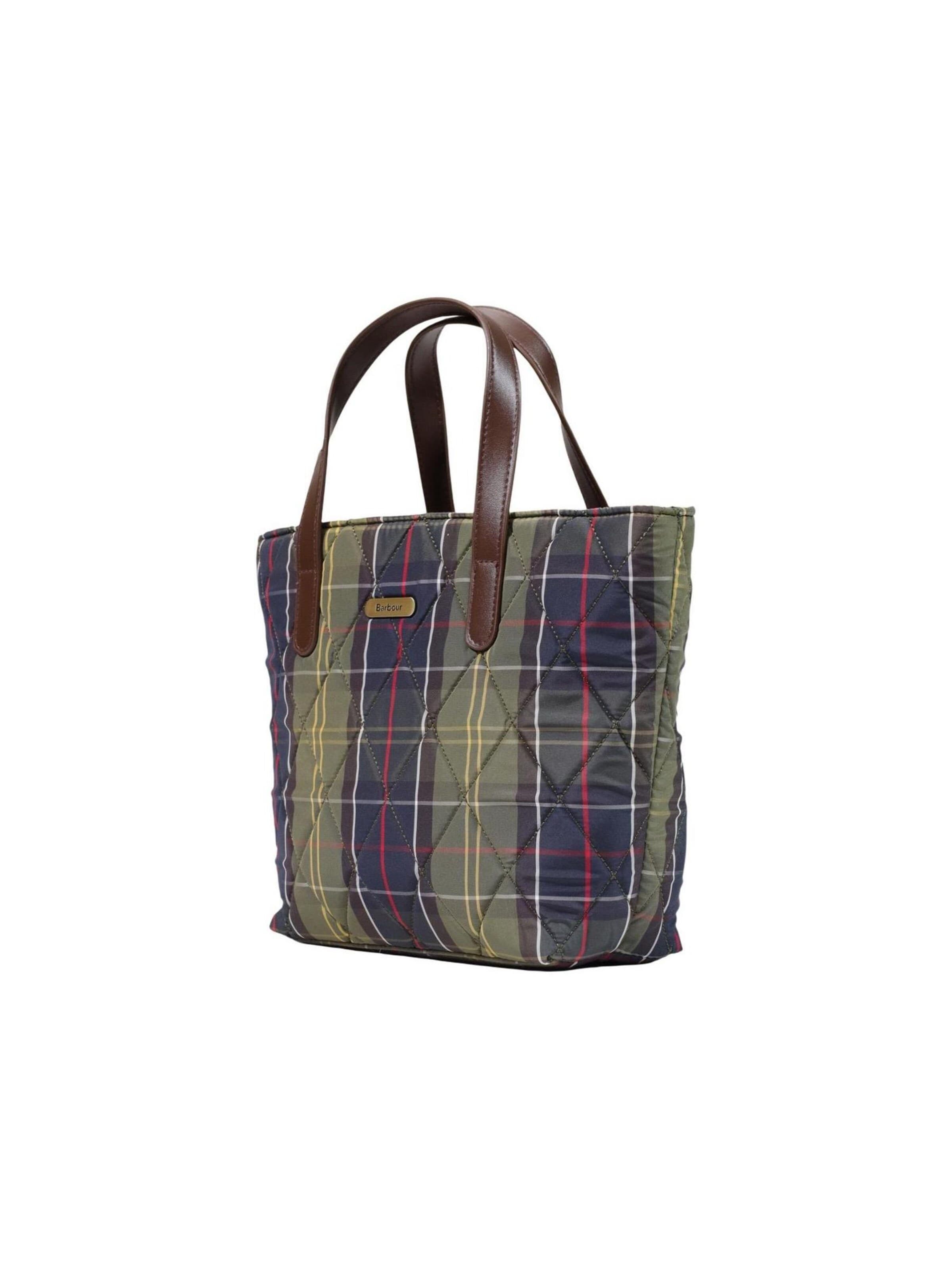 Borsa a spalla 'MINI QUILTED TOTE BAG 262MLBA0431' di Barbour in verde