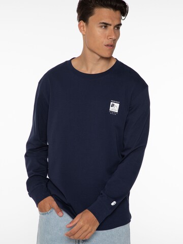 PROTEST Shirt 'SHELBY' in Blauw