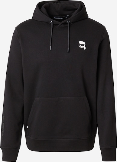 Karl Lagerfeld Sweater majica u tamo siva / crna / bijela, Pregled proizvoda