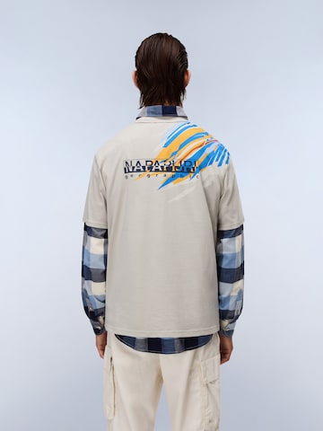 NAPAPIJRI Μπλουζάκι 'Fiemme' σε γκρι