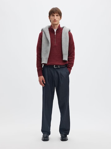 Pullover 'SLHRodney' di SELECTED in rosso