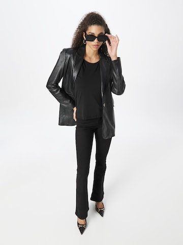 VERO MODA Blusentop 'MILLA' in Schwarz