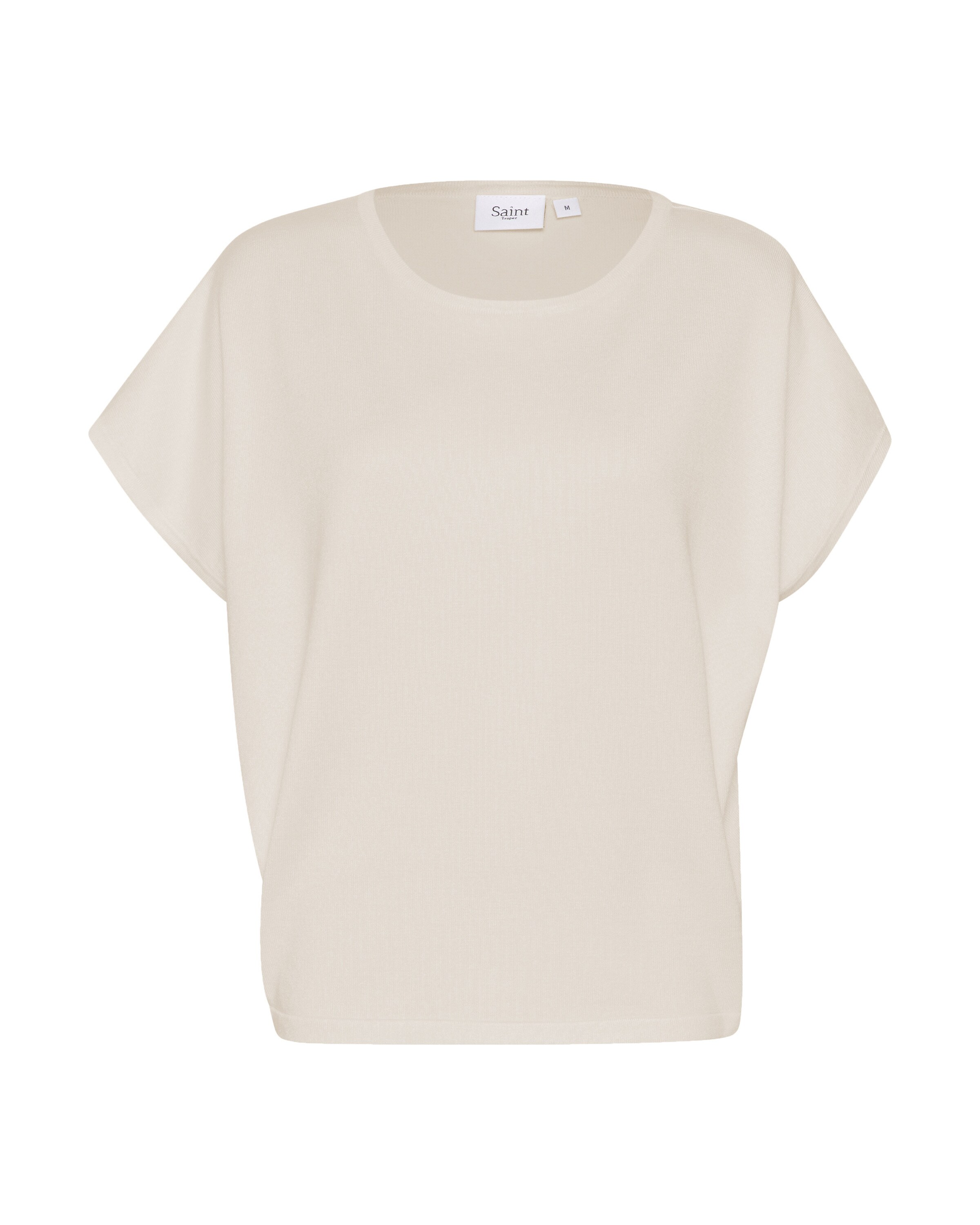 SAINT TROPEZ Sweater 'MilaSZ' in Beige: front