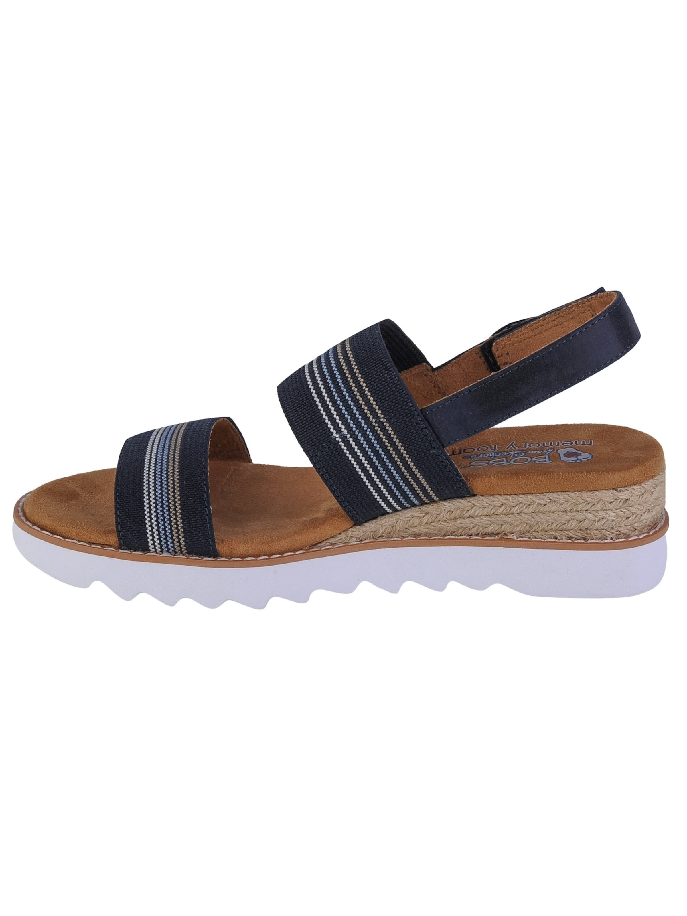 SKECHERS Sandals 'Desert Kiss Hi - Tea Time' in Blue: front
