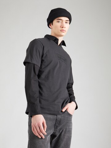 LEVI'S ® - Regular Camisa em preto: frente