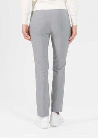 STEHMANN Slim fit Pants 'Ina' in Silver