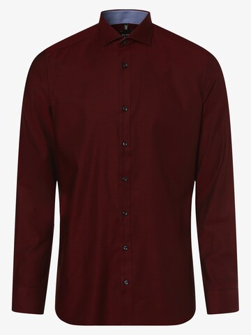 OLYMP Regular Fit Hemd in Rot: Vorderseite