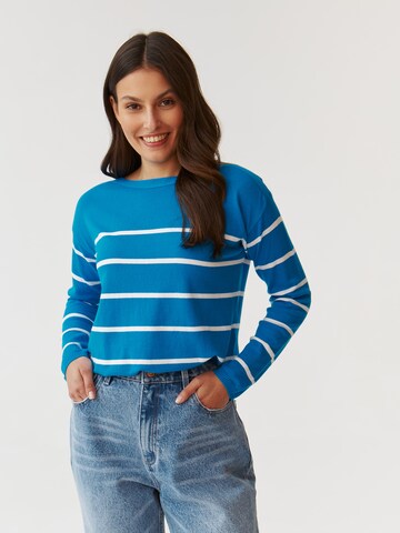 TATUUM Sweater 'Drop 1' in Blue: front