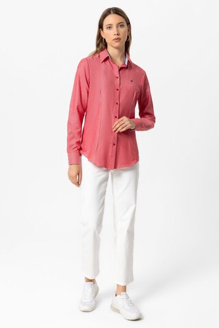 Camicia da donna 'NIHAN' di DENIM CULTURE in rosso