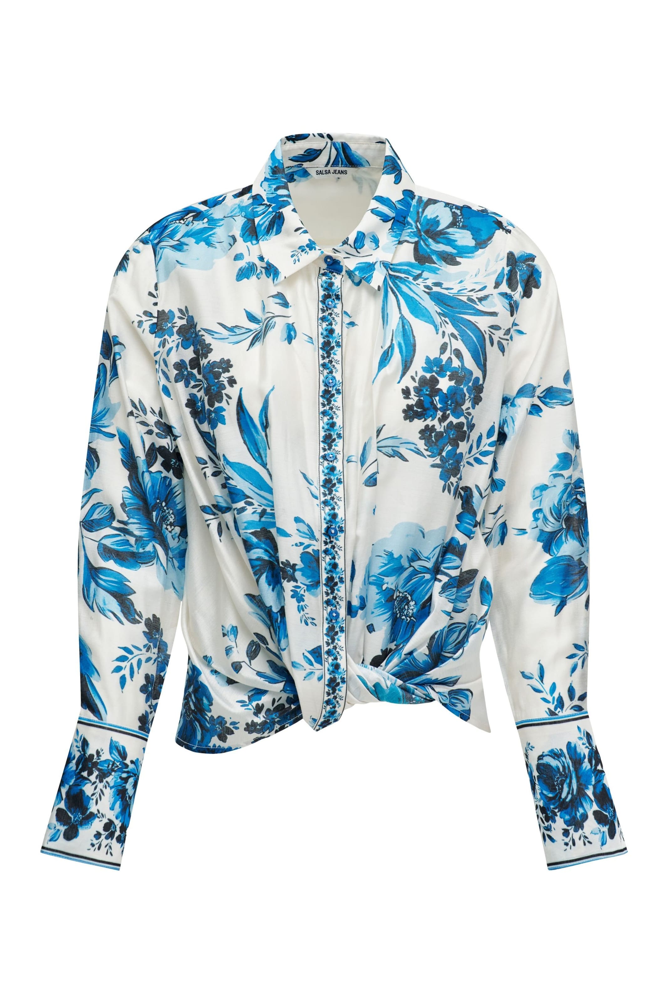 Salsa Jeans Blouse in Blue: front