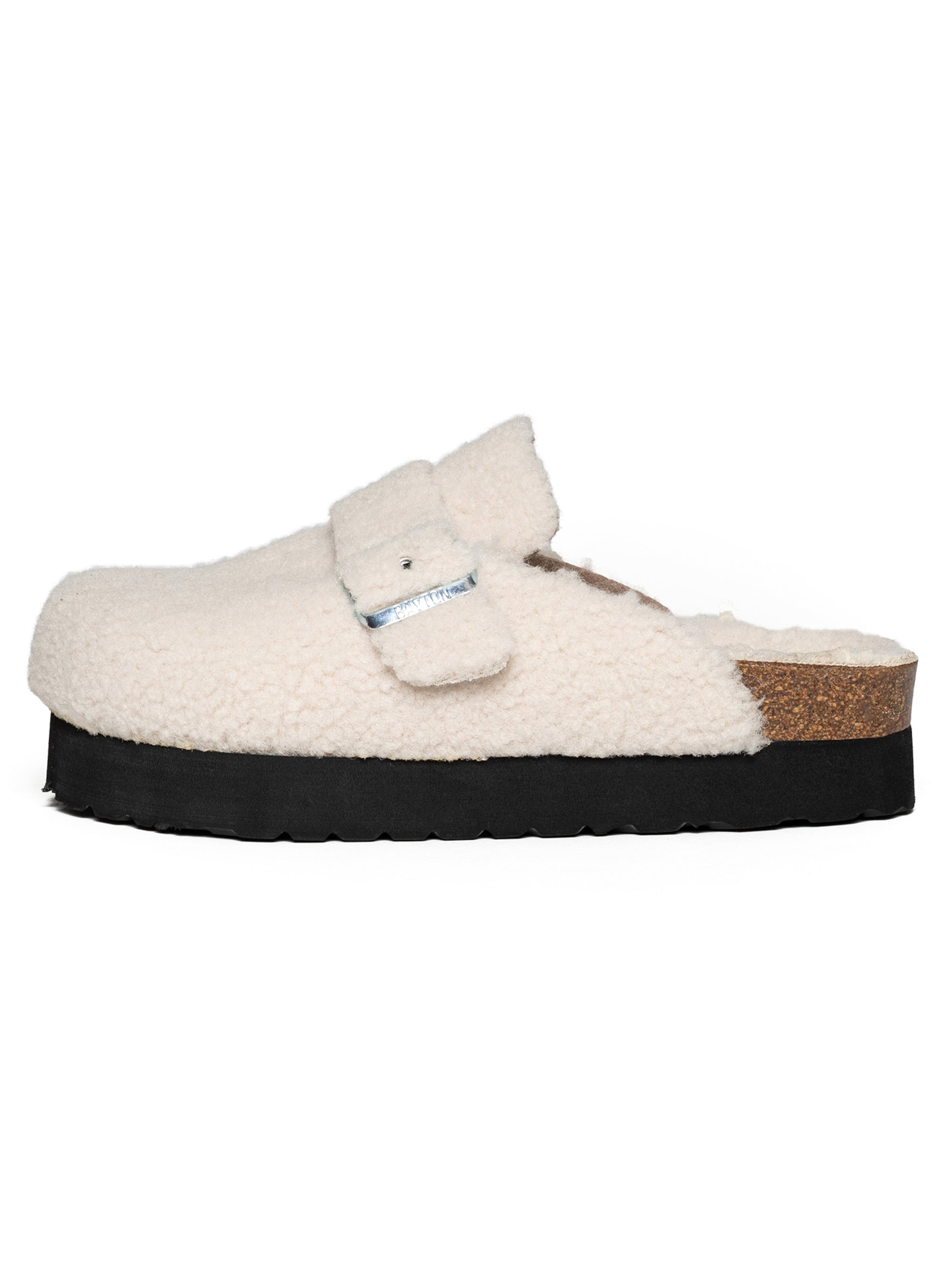 Bayton - Zuecos 'ADOUR' en beige: frente