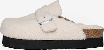 Clogs 'ADOUR' di Bayton in beige: frontale