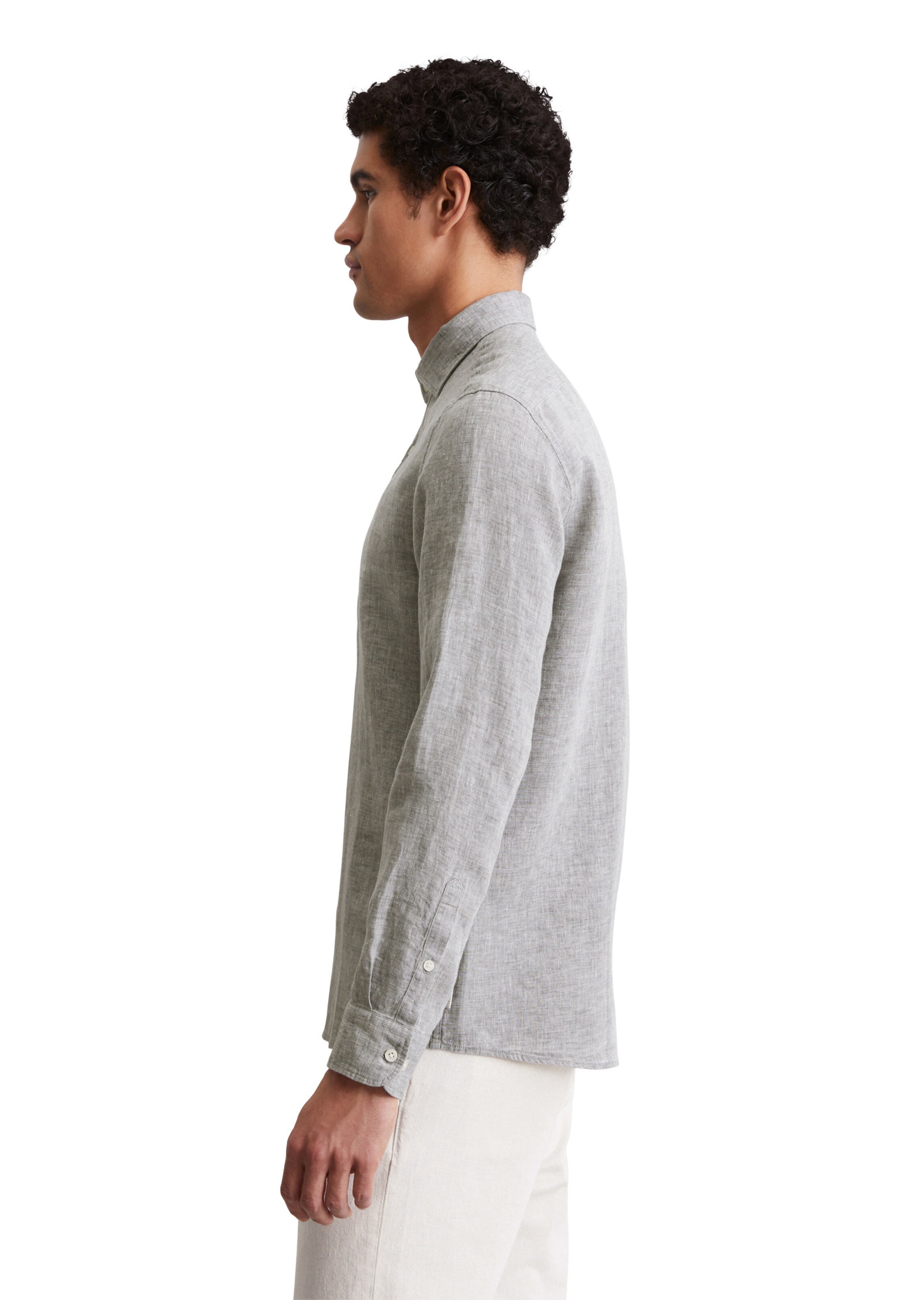 Marc O'Polo Regular Fit Hemd in Grau