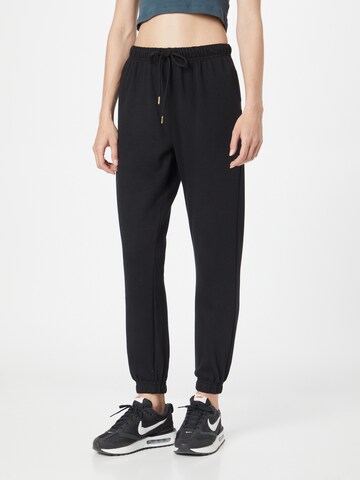 Athlecia Regular Workout Pants 'Soffina' in Black: front