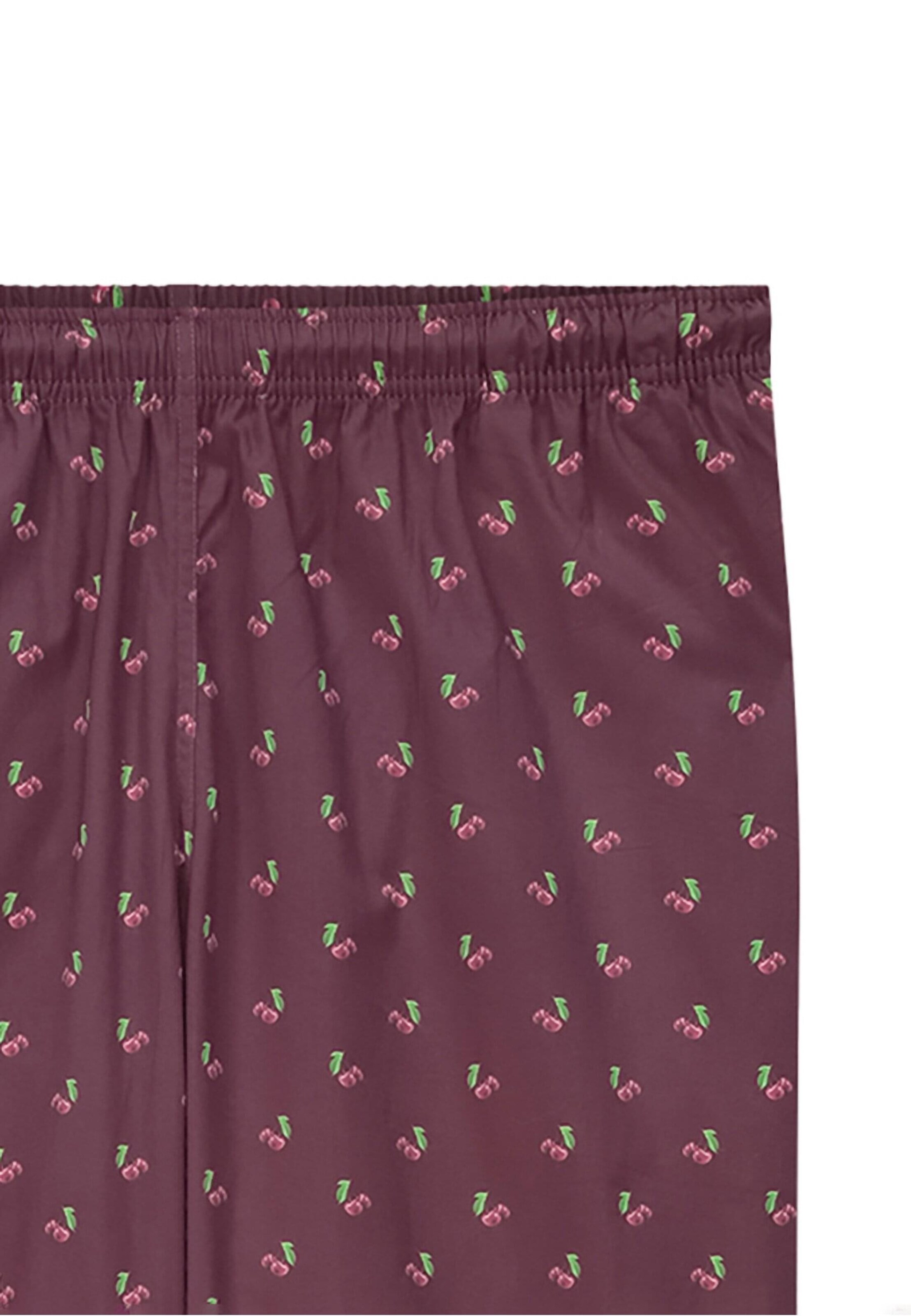 Pockies - Calças de pijama 'Cherry' em vermelho