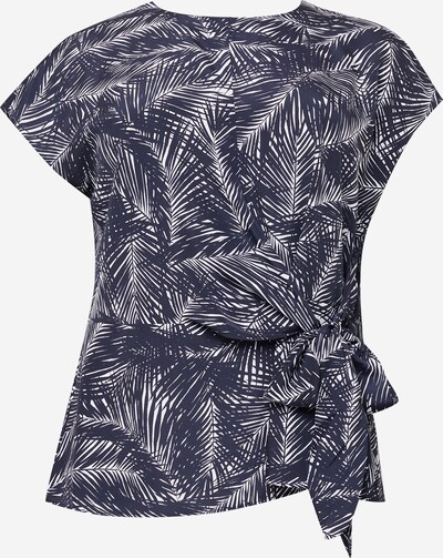 Michael Kors Plus Blouse in Navy / White, Item view
