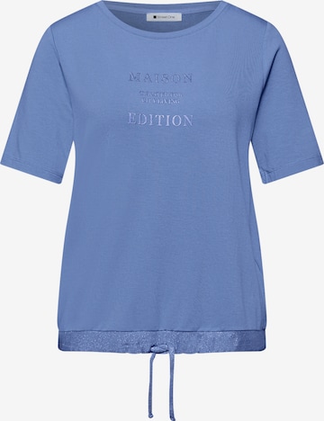 STREET ONE Shirt in Blue: front
