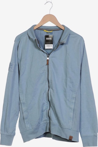 CAMEL ACTIVE Sweatshirt & Zip-Up Hoodie in XL in Blue: front