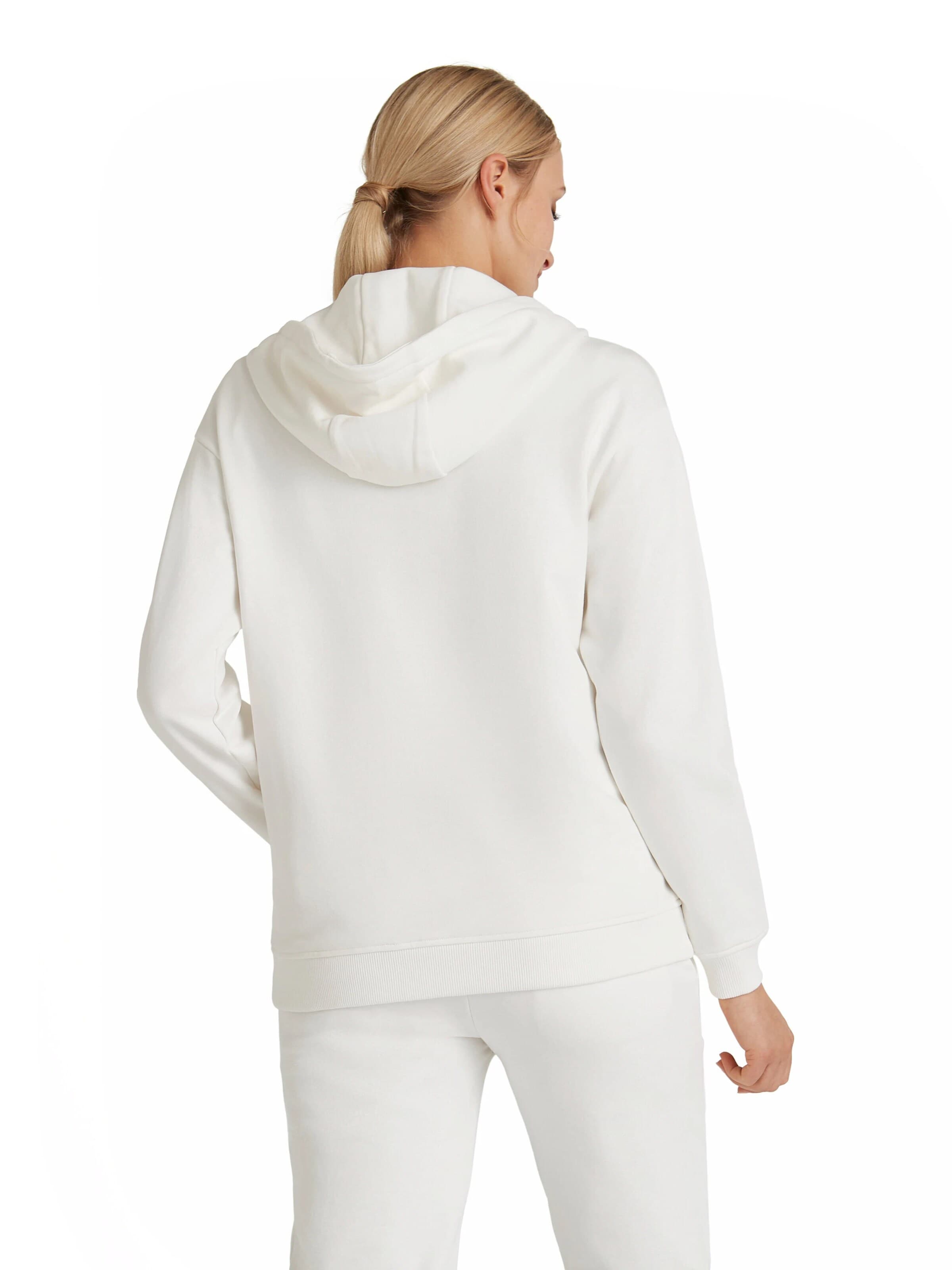 FALKE Sweatjacke 'Sweat'‌‌‌‌‌ in Weiß