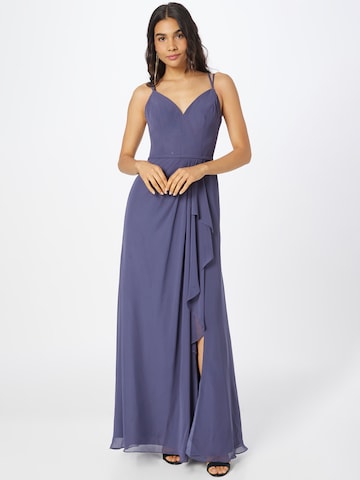 MAGIC NIGHTS Evening dress in Blue: front