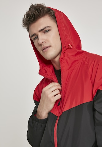 Veste mi-saison Urban Classics en rouge