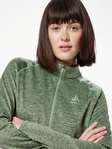 ODLO Athletic fleece jacket 'Tencia' in Green