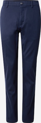 Pantalon chino Calvin Klein en bleu : devant