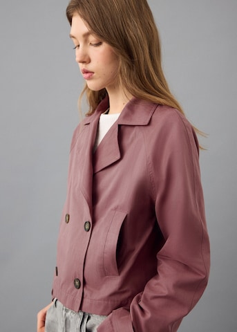 MANGO TEEN Between-Season Jacket 'Rosa' in Pink