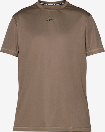 T-Shirt fonctionnel 'ID Train' Reebok en vert : devant
