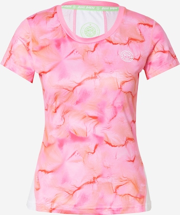 T-shirt fonctionnel 'Eve' BIDI BADU en rose : devant