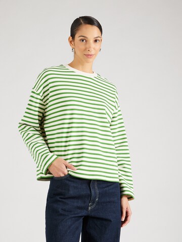 ARMEDANGELS Суичър 'FRANKAA' в зелено: отпред