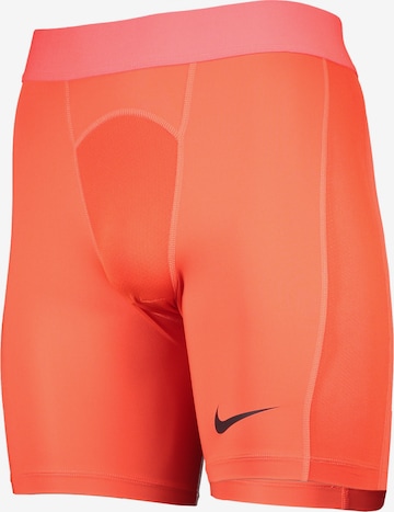 NIKE Skinny Athletic Underwear in Red: front