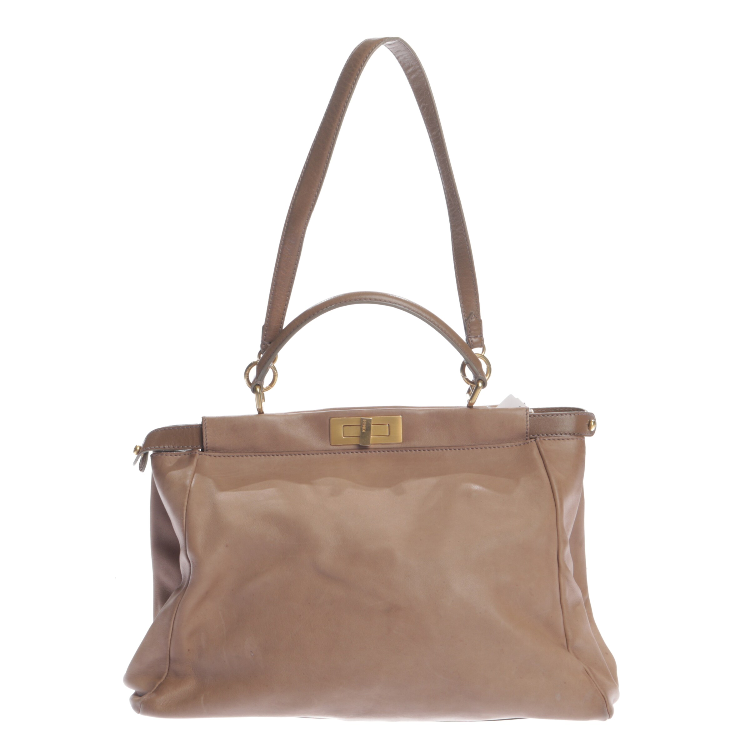 Fendi Schultertasche / Umhängetasche One Size in Braun: Vorderseite