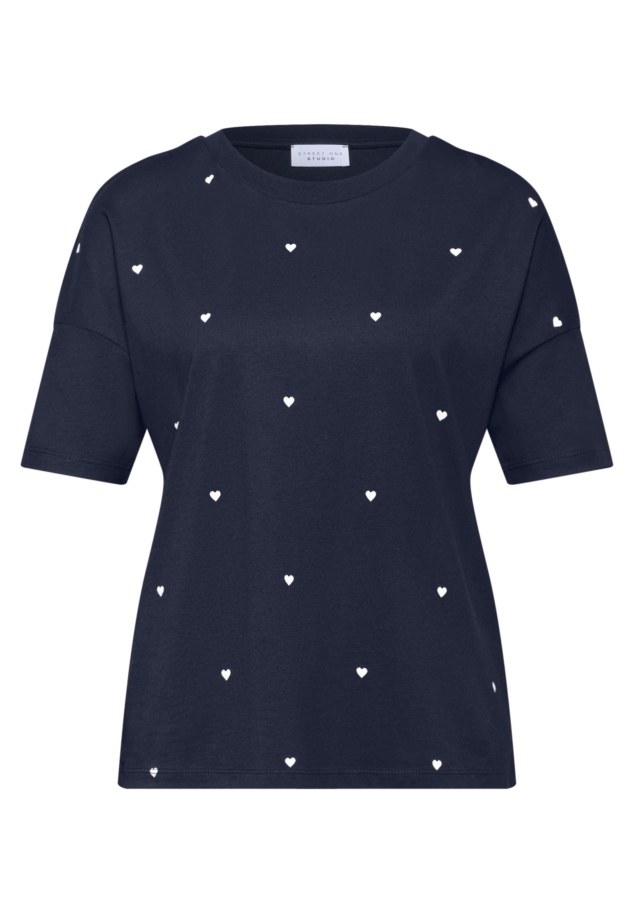 Street One Studio Shirt in Blue: front