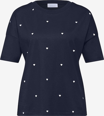 Street One Studio Shirt in Blue: front