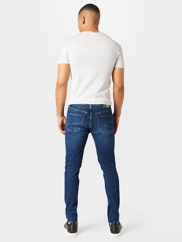 Calvin Klein Jeans Slimfit Jeansy w kolorze niebieski