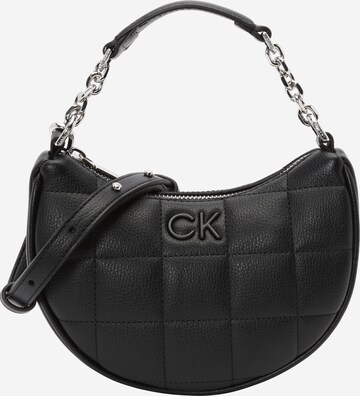 Calvin Klein Дамска чанта в черно: отпред