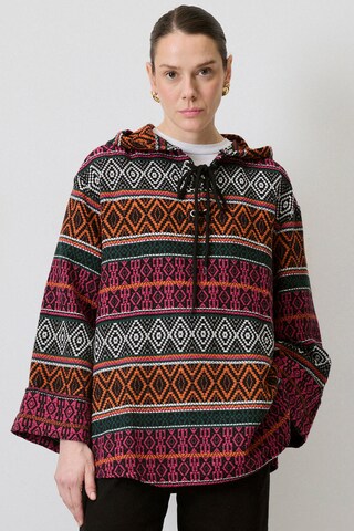 Touche Prive Sweatshirt in Gemengde kleuren: voorkant