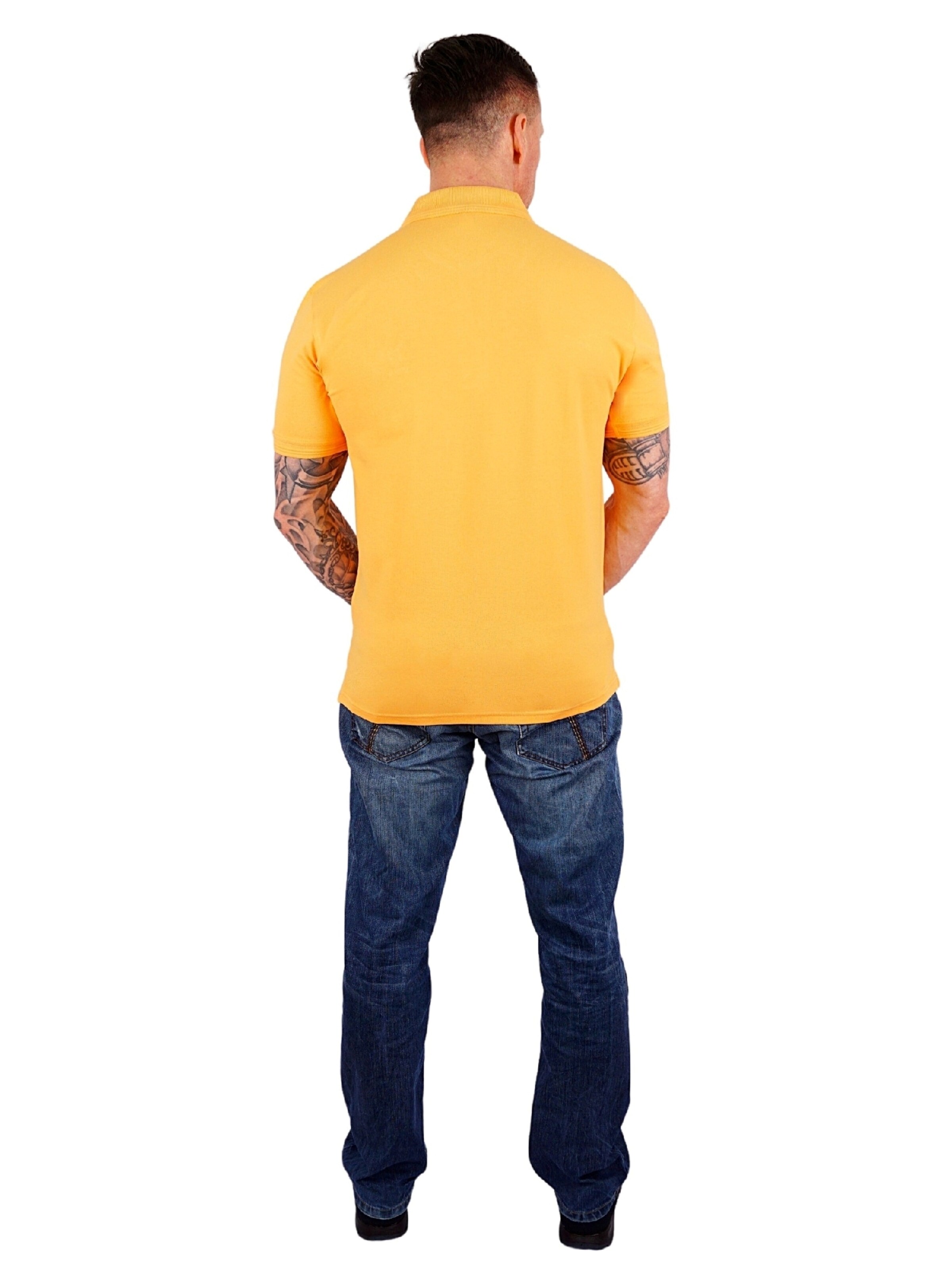 Maglietta 'Axel' di U.S. POLO ASSN. in arancione