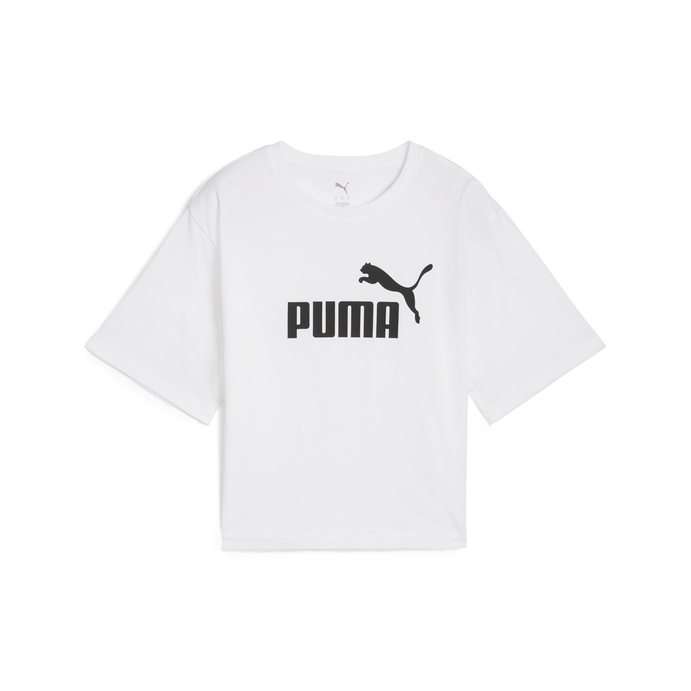 T-shirt 'Ess No. 1' PUMA en blanc : devant