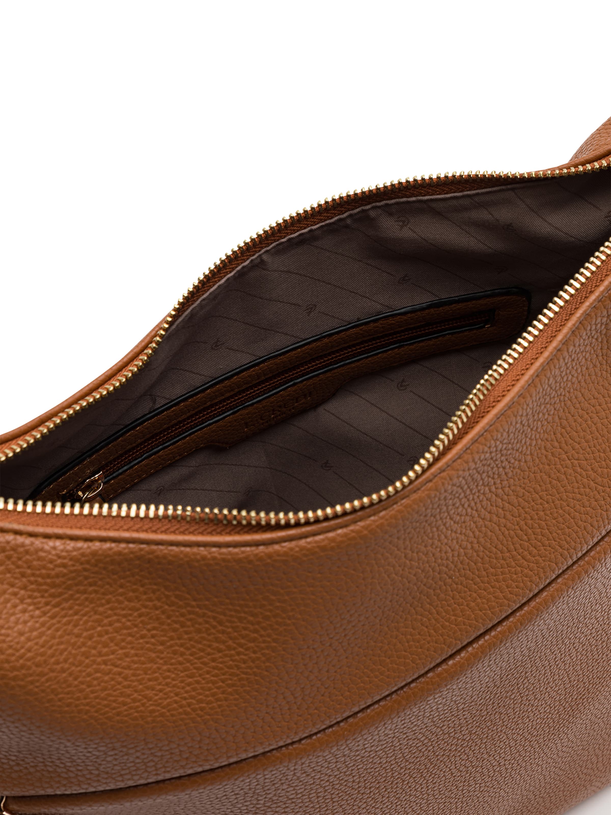 L.CREDI Schultertasche 'Maite' in Braun